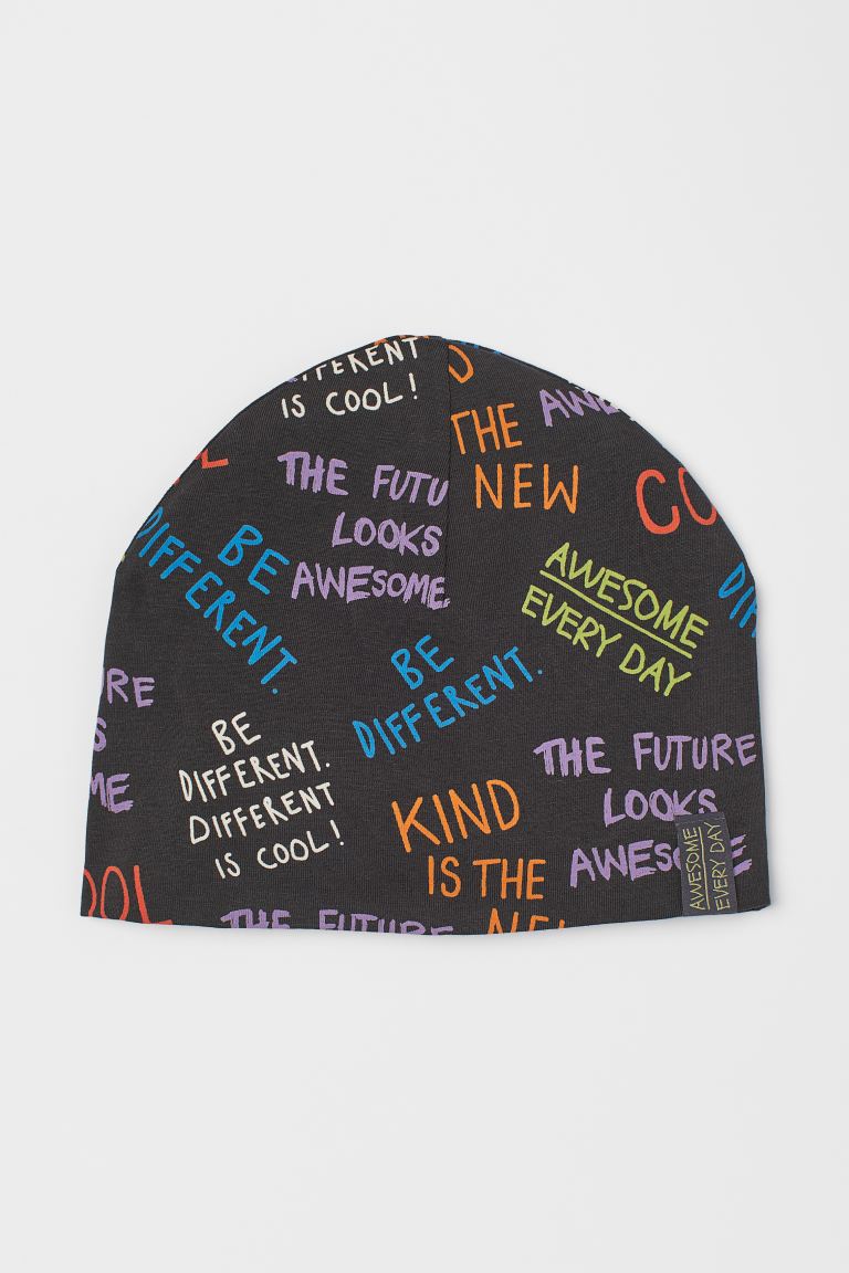 Cotton jersey hat