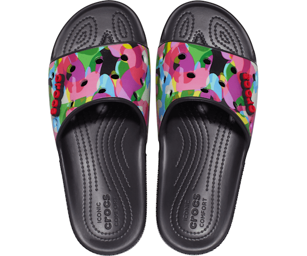 CLASSIC CROCS BUBBLE BLOCK SLIDE