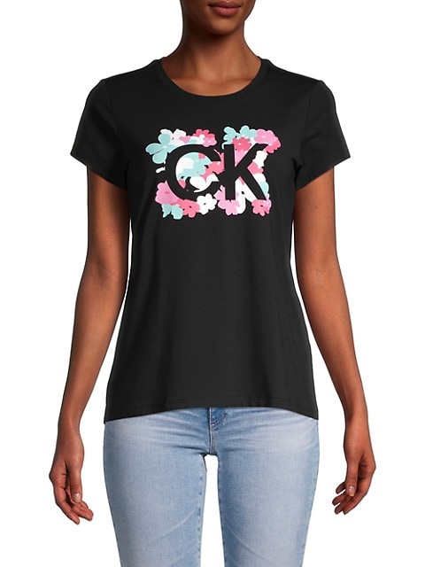 Calvin Klein Logo Short-Sleeve T-Shirt