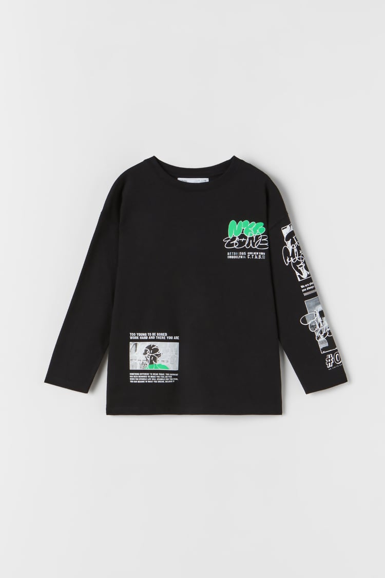 NEON SLOGANS T-SHIRT