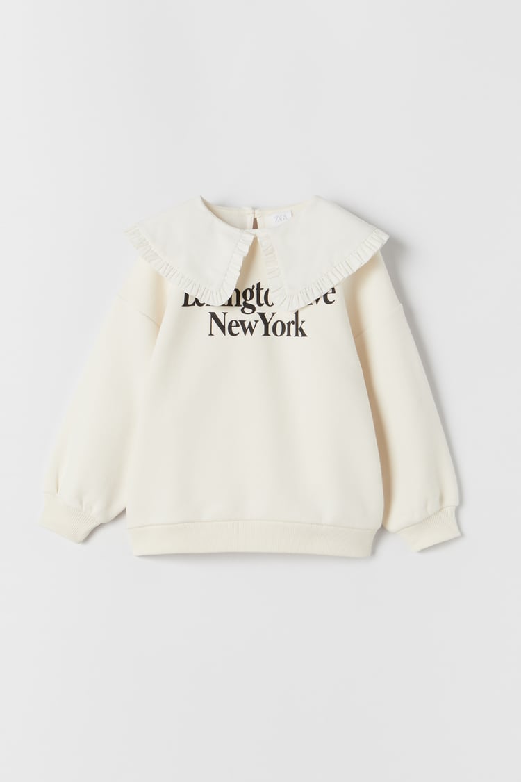 ROMANTIC NECK SWEATSHIRT