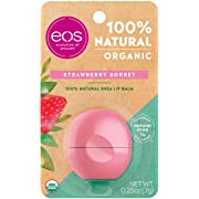 eos USDA Organic Lip Balm - Strawberry Sorbet