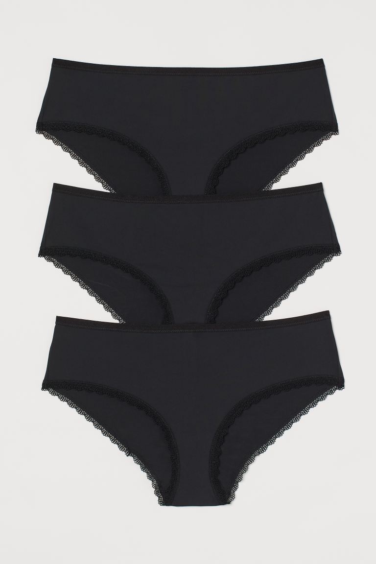 3-pack hipster briefs