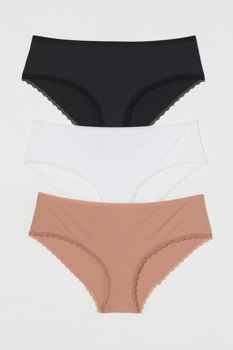 3-pack hipster briefs