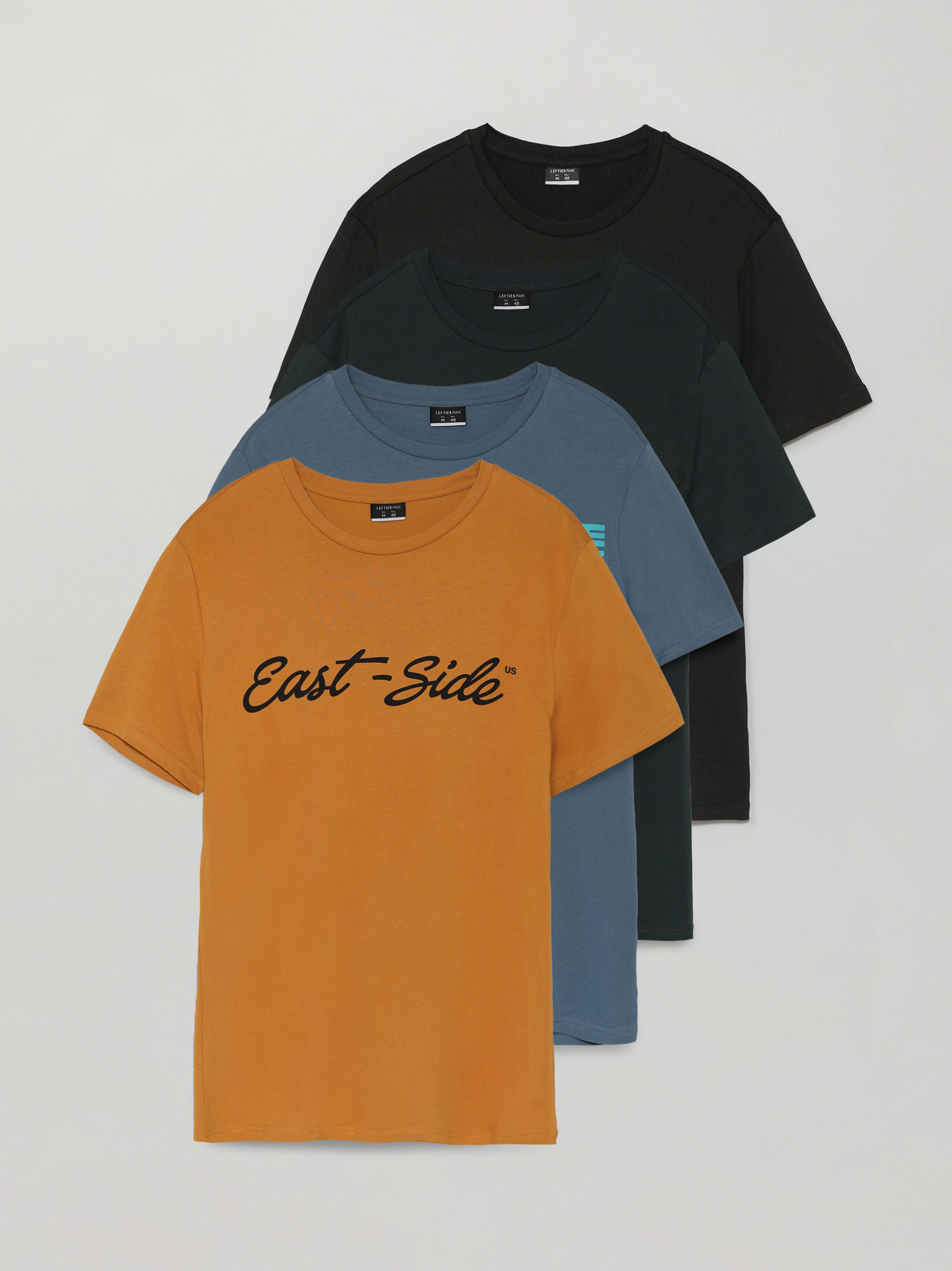4-Pack of printed T-shirts