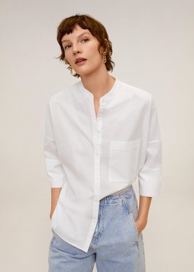  Camisa popelín oversize