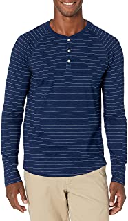 Goodthreads Men's Long-Sleeve Indigo Henley