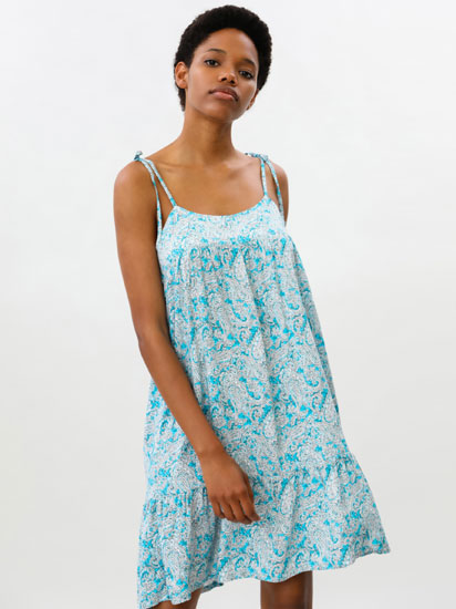 FLOWING STRAPPY DRESS