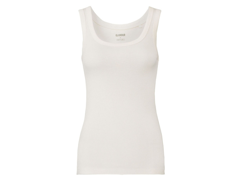 ESMARA® Damen Ripptop, mit Bio-Baumwolle