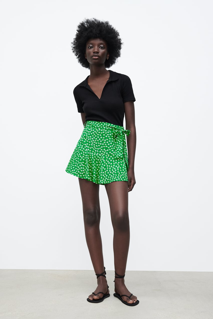 FLORAL SKORT