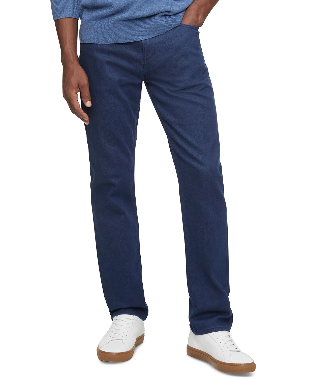 Calvin Klein Men's Straight-Fit Stretch Jeans