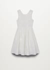  Vestido jacquard flora