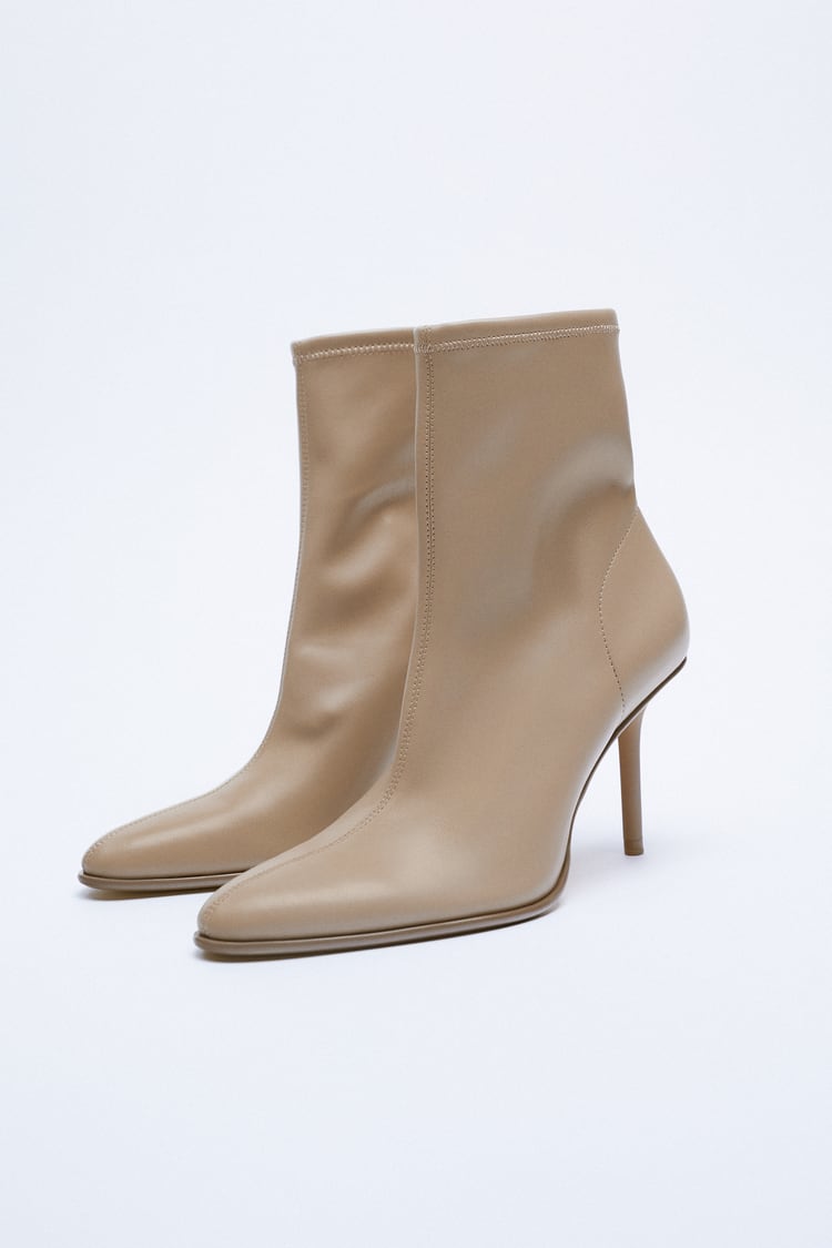 HIGH-HEEL ANKLE BOOTS