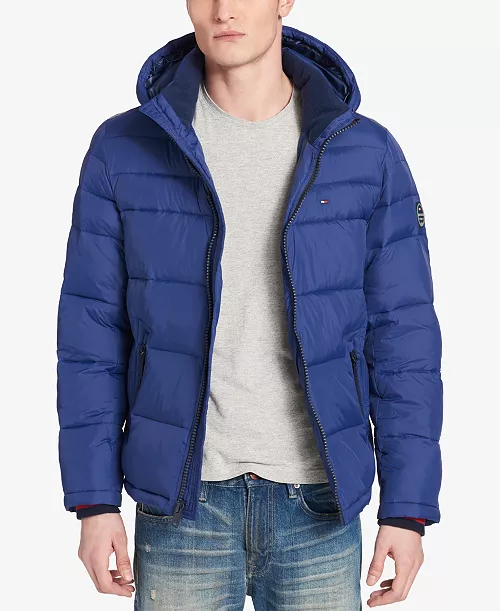 Men's Quilted Puffer Jacket, Created for Macy's