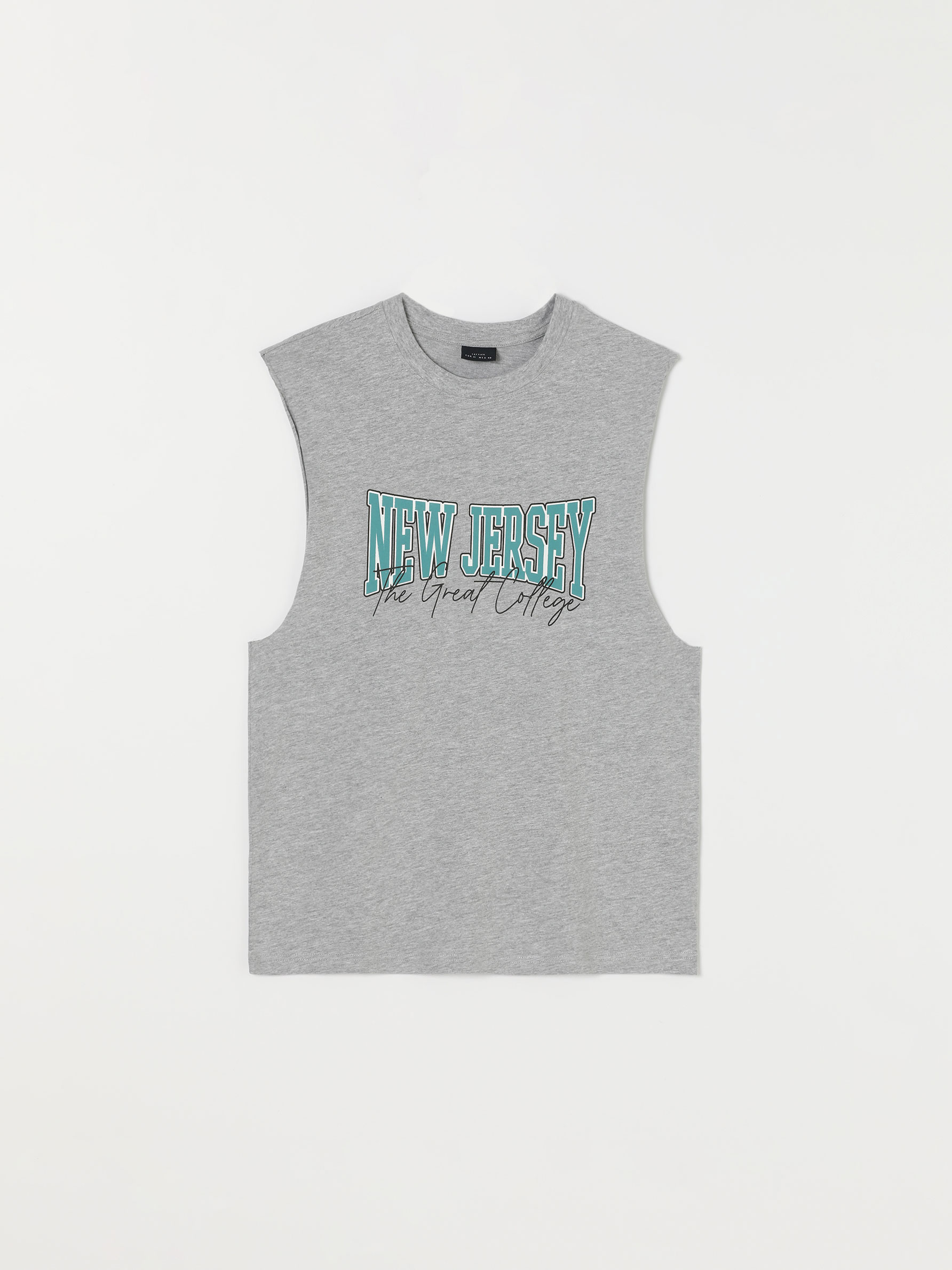  CAMISETA ESTAMPADA SIN MANGAS