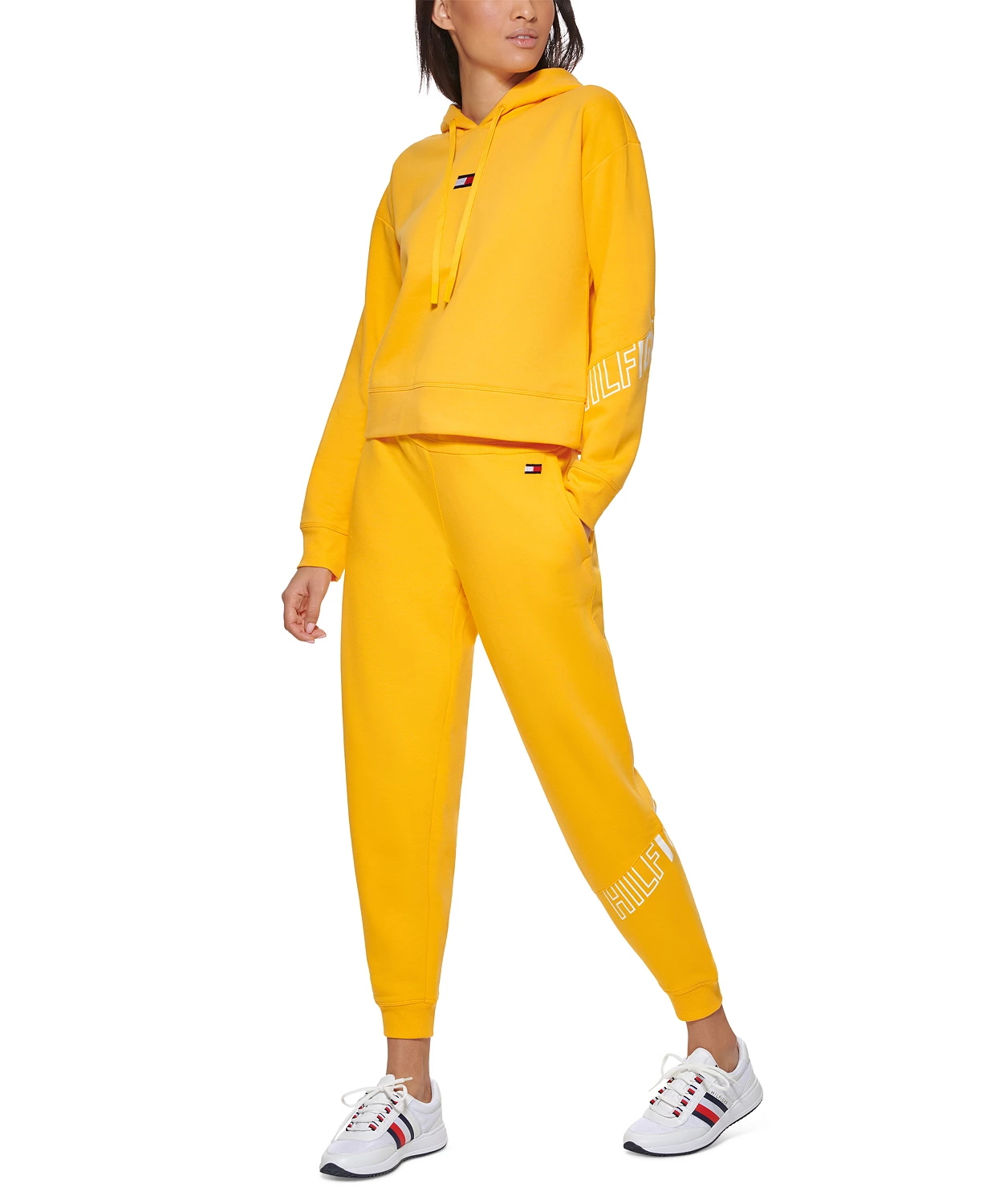 Tommy Hilfiger Sport Pullover Logo Hoodie
