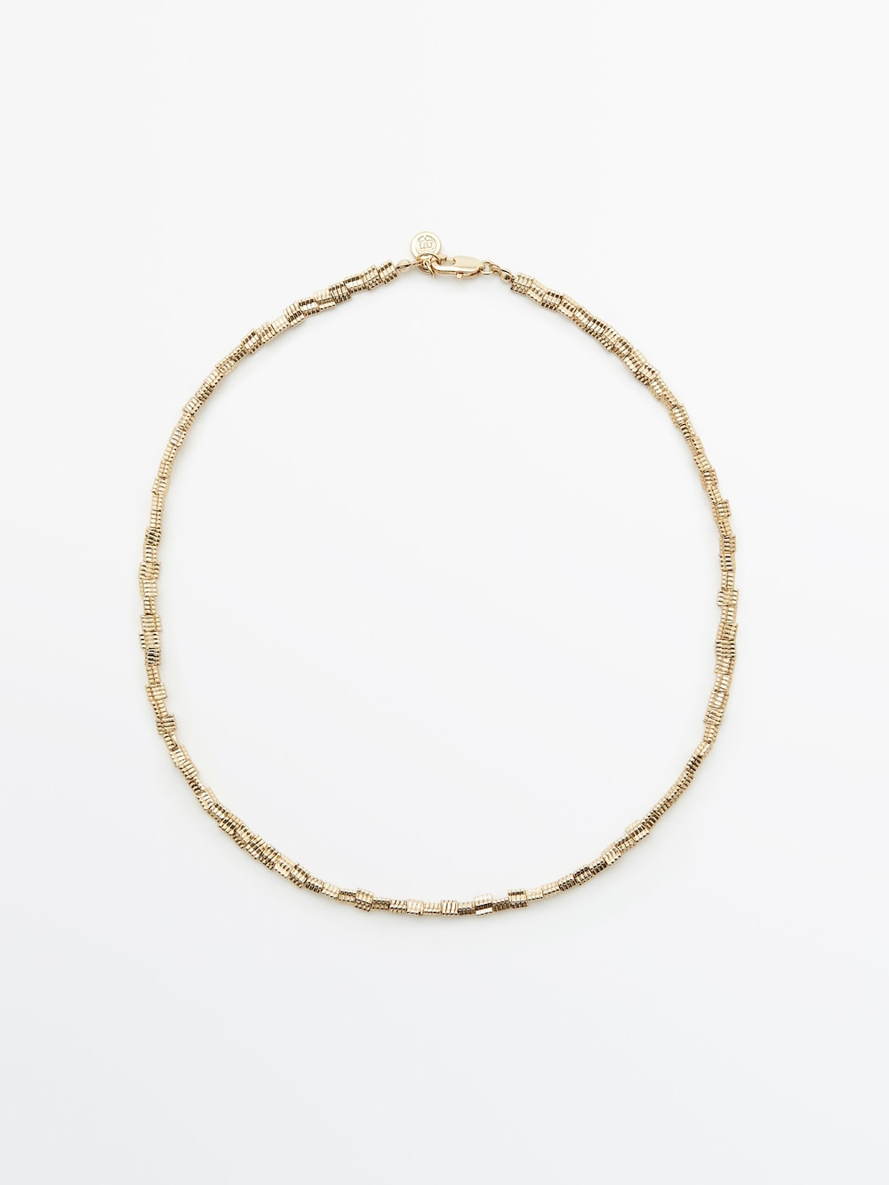 COLLAR CORTO BAÑO ORO