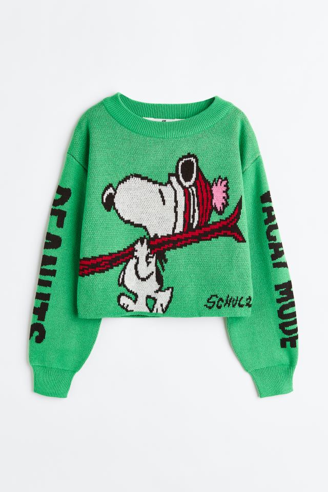 Żakardowy sweter