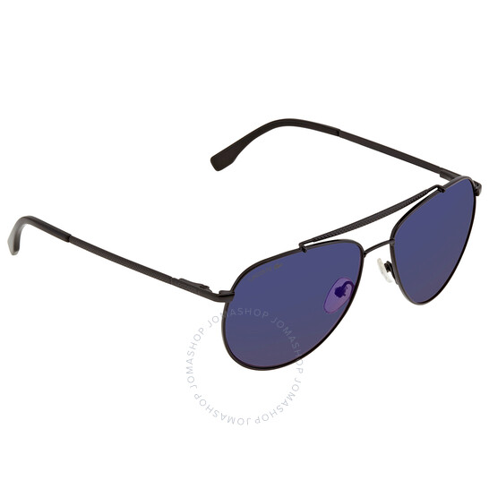 LACOSTE Blue Aviator Unisex Sunglasses