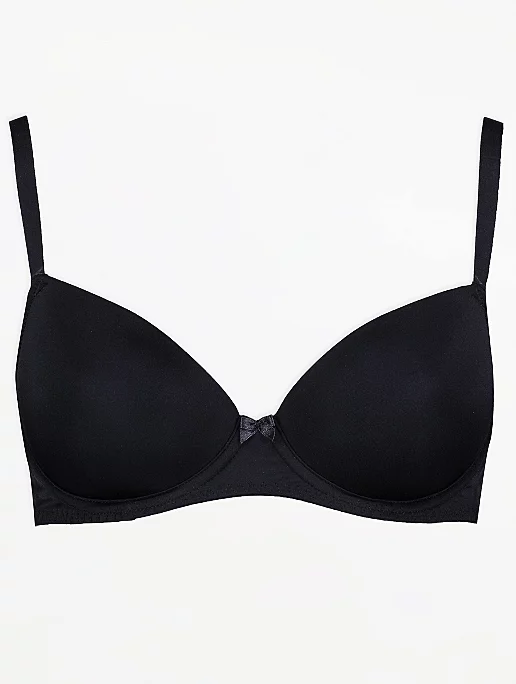 Black Padded T-Shirt Bra
