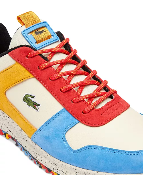 Men's Joggeur Mixed-Media Low-Top Sneaker