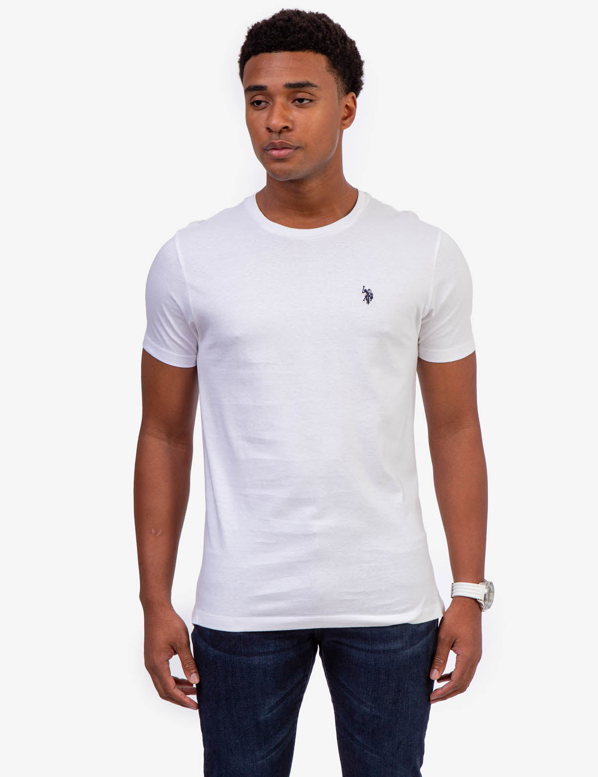 SOLID CREW NECK T-SHIRT
