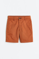 Cotton chino shorts