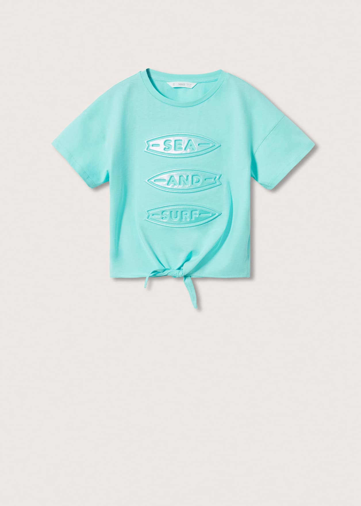 Camiseta estampada lazo