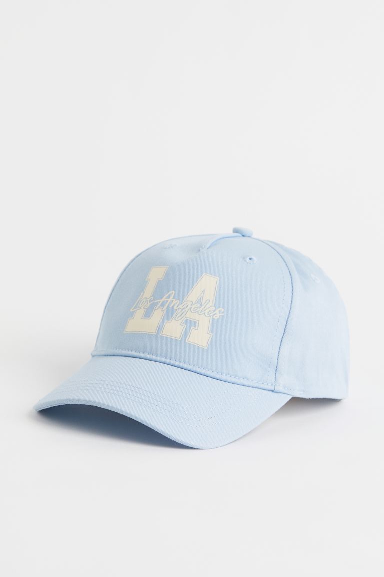 Cotton twill cap