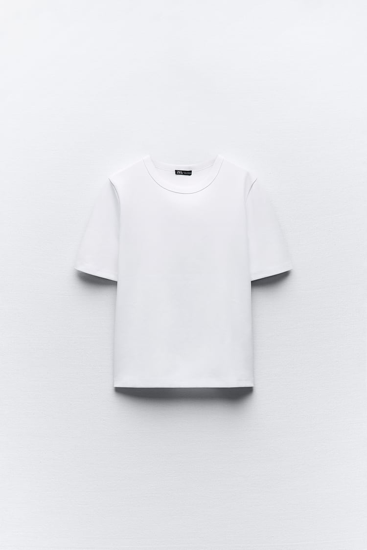 COTTON INTERLOCK CLEAN EFFECT T-SHIR