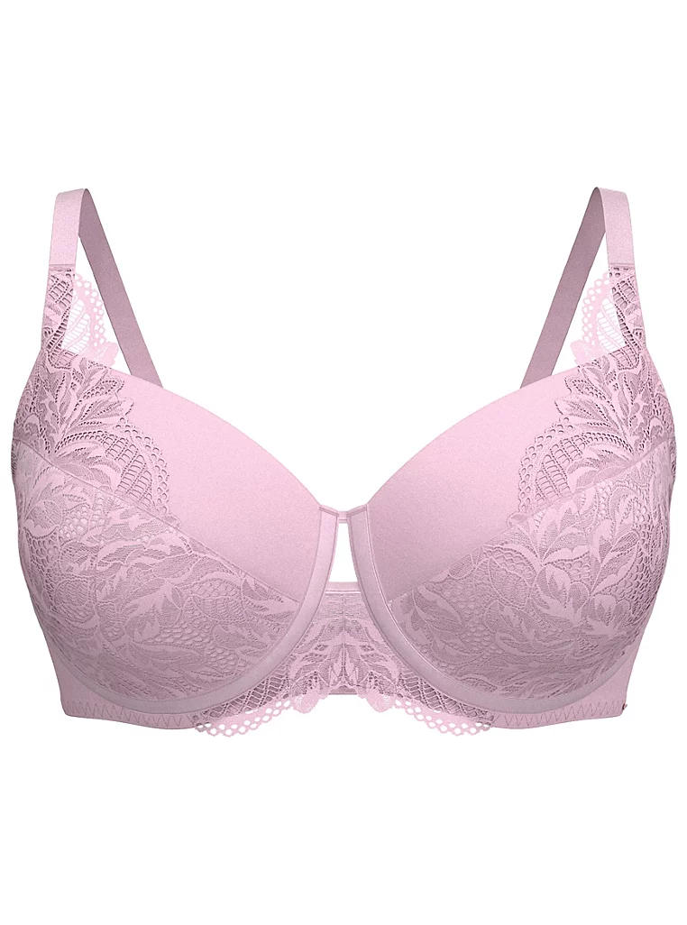 Medium Nude Padded Lace T-Shirt Bra
