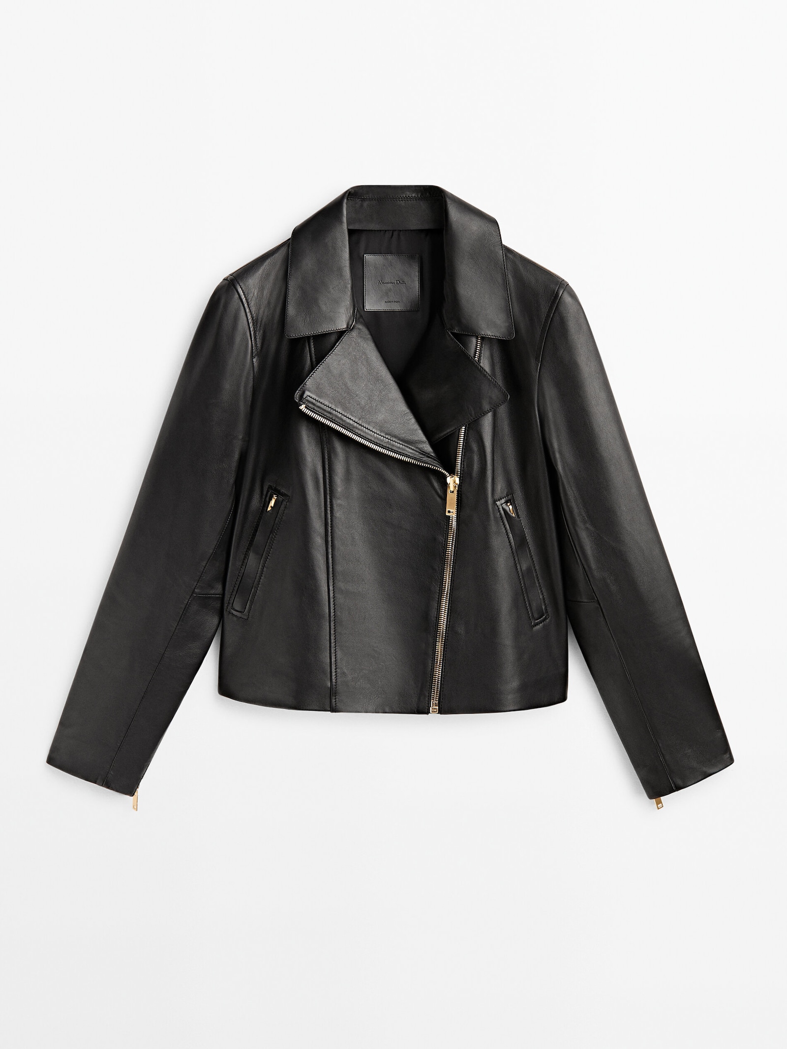 NAPPA LEATHER BIKER JACKET