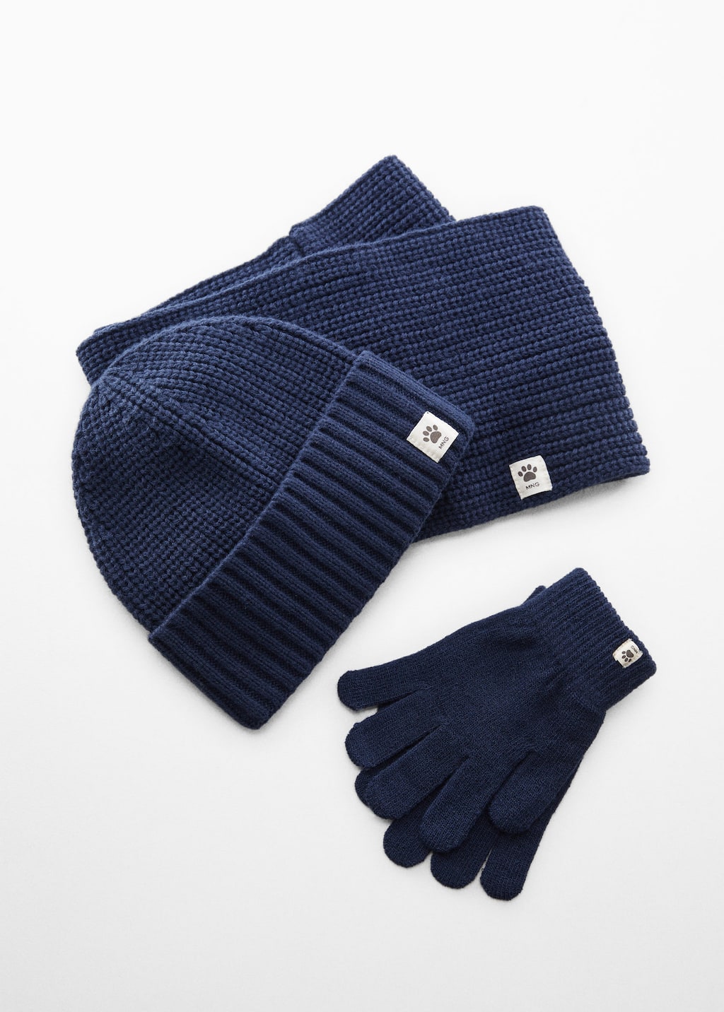 Gorro punto trenzado -  Niño
