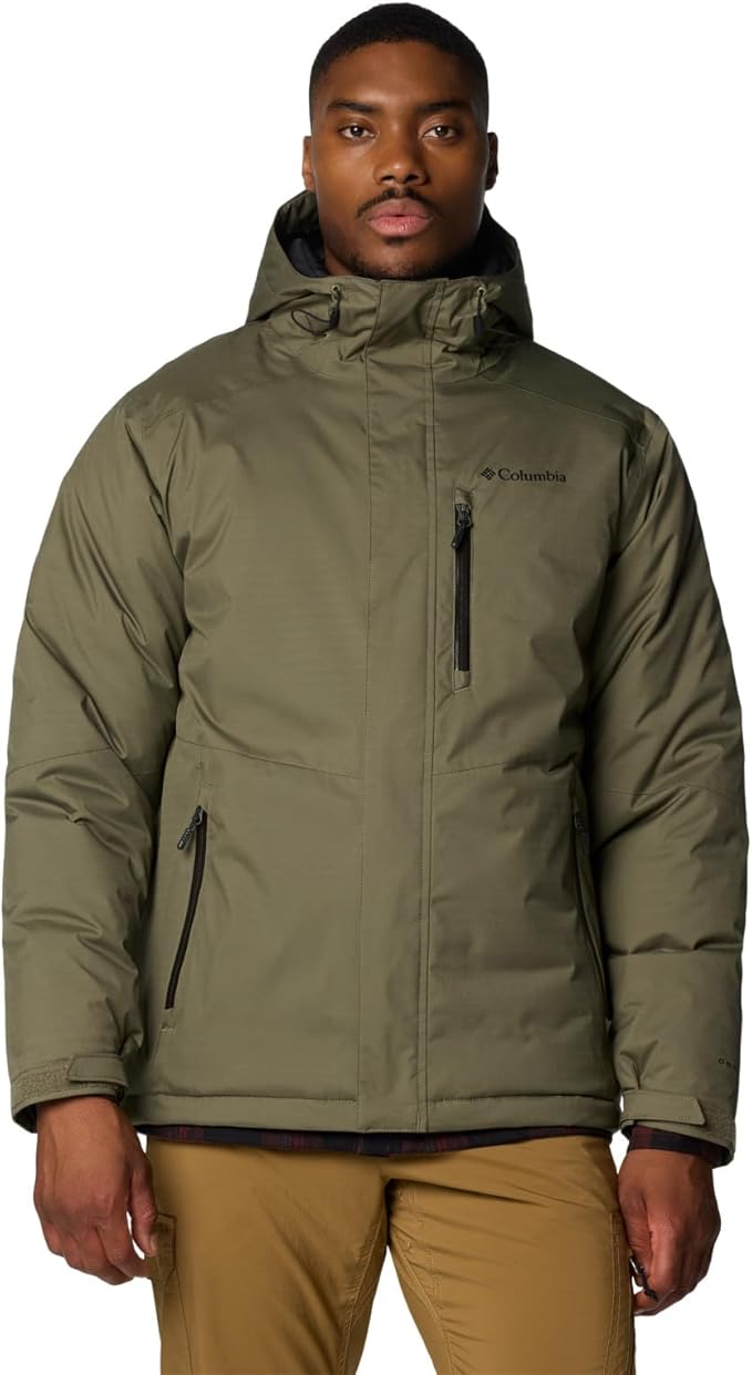 Columbia Men's Oak Harbor II Insulated Jacket, Stone Green, Large